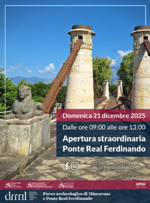 Apertura straordinaria del Ponte Real Ferdinando