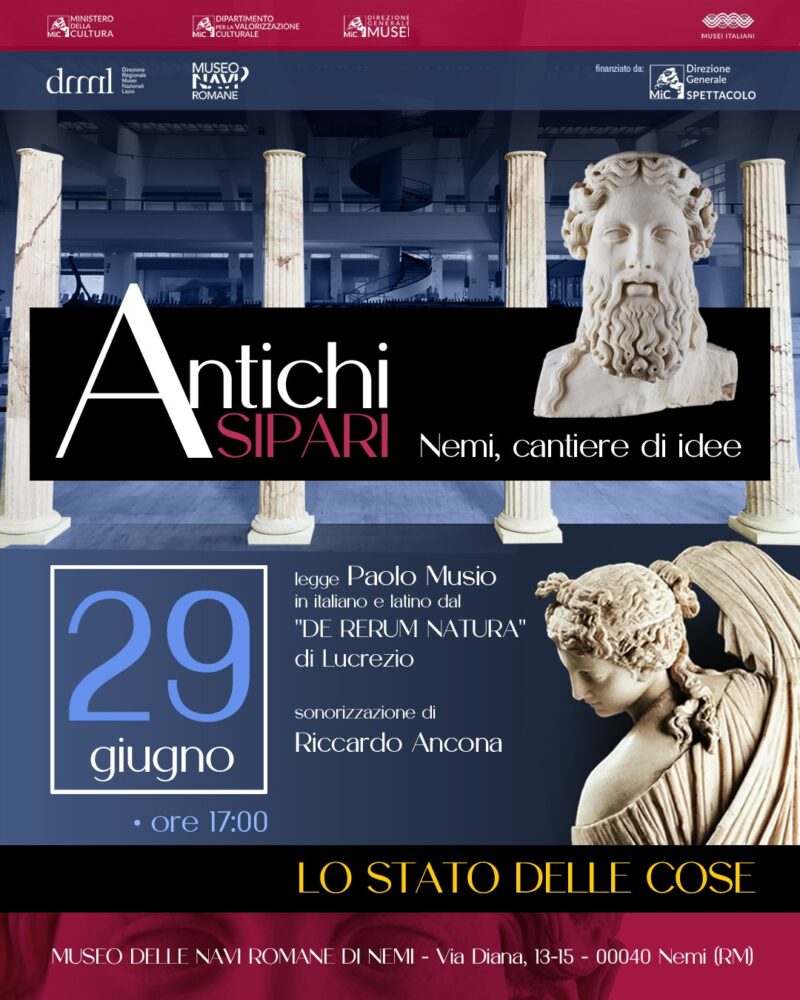 Antichi Sipari. Nemi, cantiere di idee – 29 giugno 2025