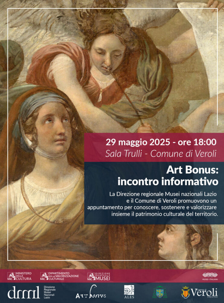 Art Bonus: incontro informativo
