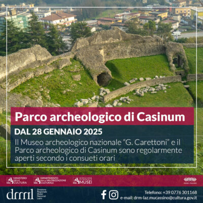 Riapertura del Parco archeologico di Casinum