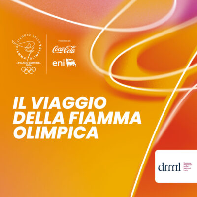 La Fiamma Olimpica dei Giochi Invernali Milano-Cortina 2026 nei luoghi della Direzione regionale Musei nazionali Lazio