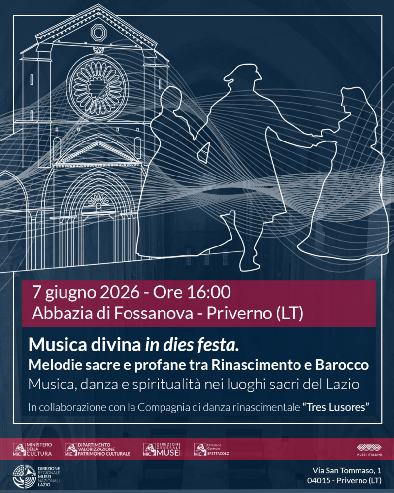 Divine Music on a Festive Day: Sacred and Secular Melodies from the Renaissance to the Baroque – Fossanova Abbey