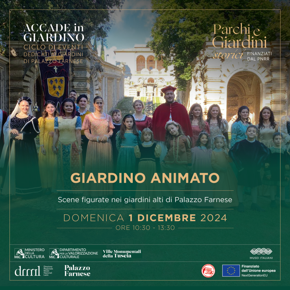 ACCADE in GIARDINO: Giardino Animato – Palazzo Farnese a Caprarola
