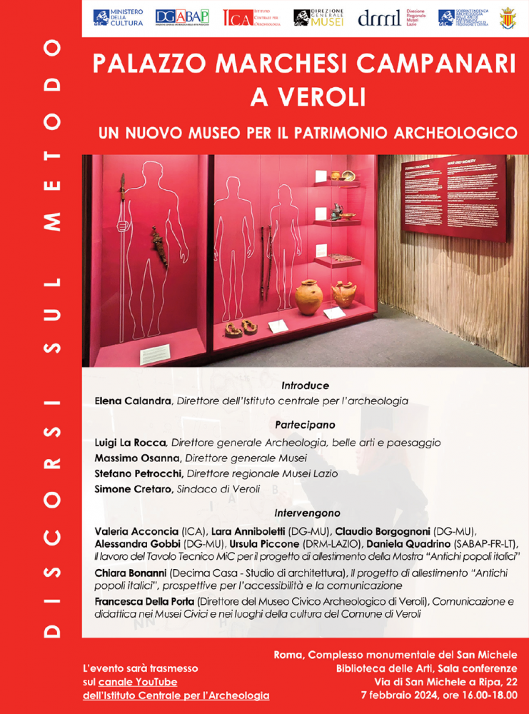 Palazzo Marchesi Campanari a Veroli. Un nuovo museo per il patrimonio archeologico