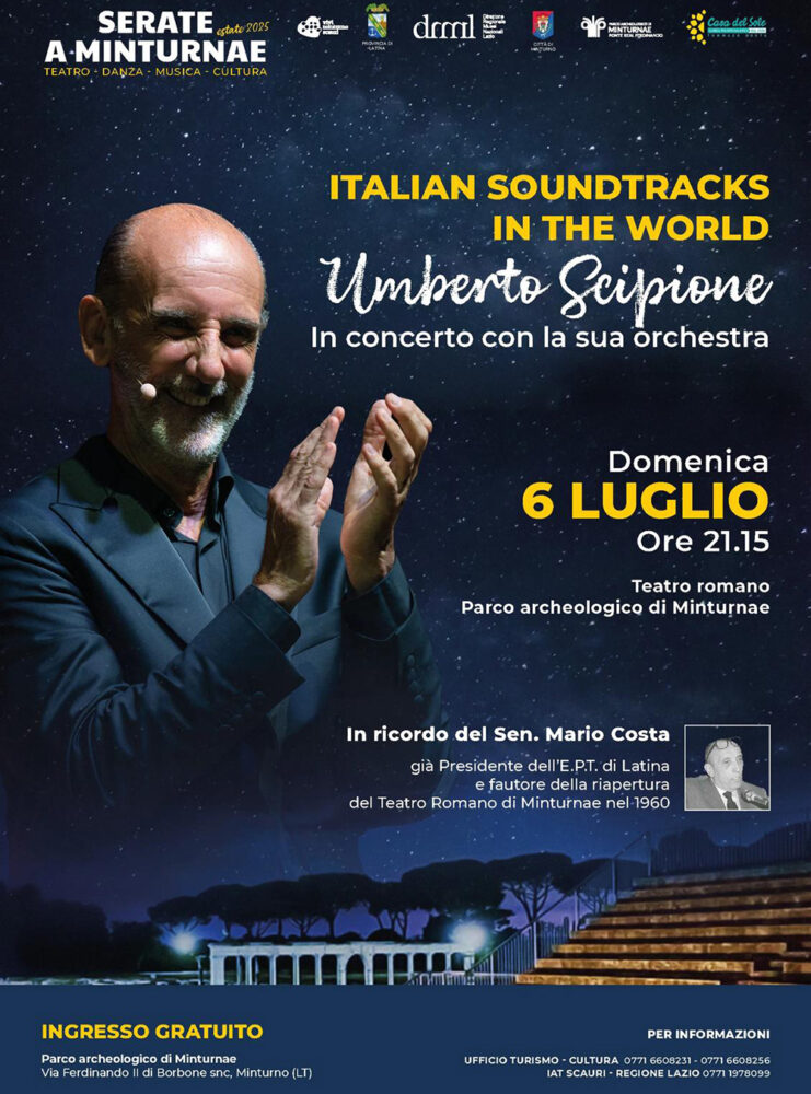 “Italian Soundtracks in the World” concerto del Maestro Umberto Scipione