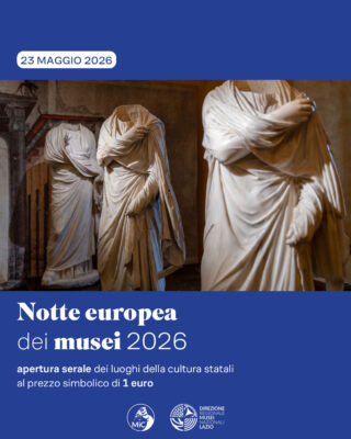 Notte Europea dei Musei 2026