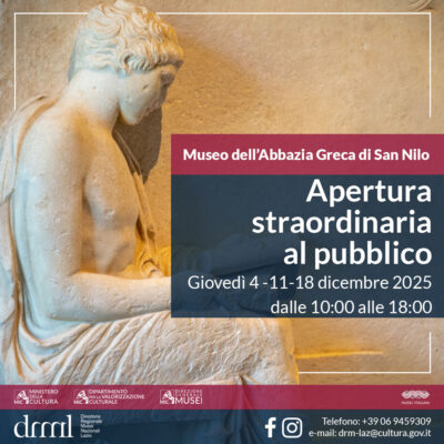 Museo dell’Abbazia Greca di San Nilo – Apertura straordinaria al pubblico