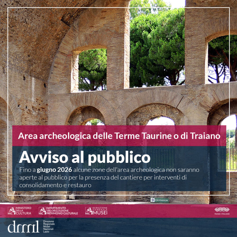 Area archeologica delle Terme Taurine o di Traiano – Avviso al pubblico