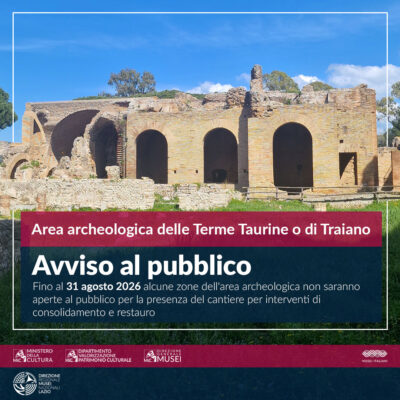 Area archeologica delle Terme Taurine o di Traiano  – Proroga della chiusura