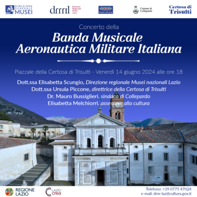 Certosa di Trisulti – Concerto della Banda Musicale Aeronautica Militare Italiana
