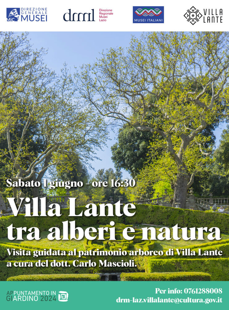 Villa Lante tra alberi e natura
