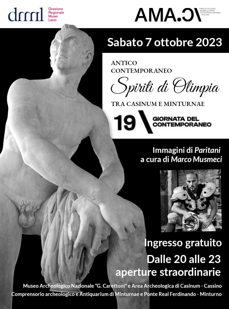 Antico Contemporaneo: Spiriti di Olimpia tra Casinum e Minturnae